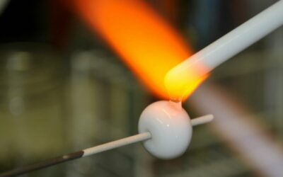 Wie entsteht eine Glasperle?