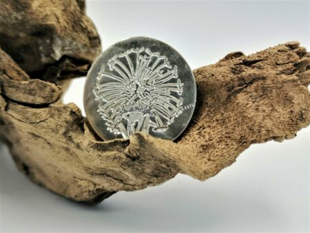 Anhänger "Pusteblume" aus Feinsilber