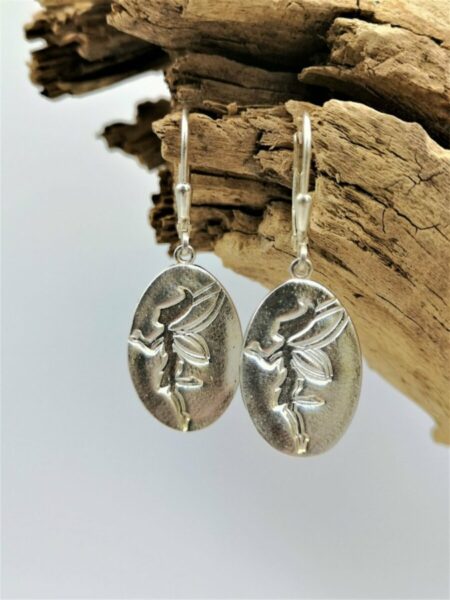 Ohrringe aus Feinsilber