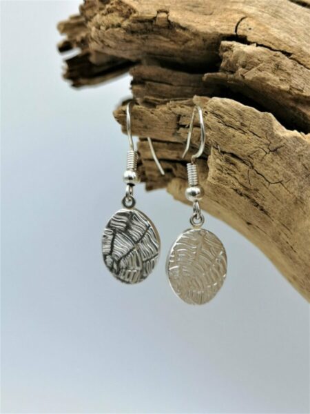 Ohrringe aus Feinsilber