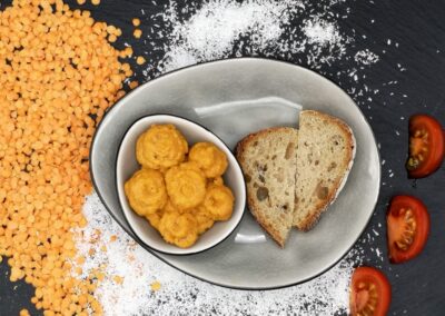 der Milde, veganer Aufstrich, Linsen Kokos, vegan