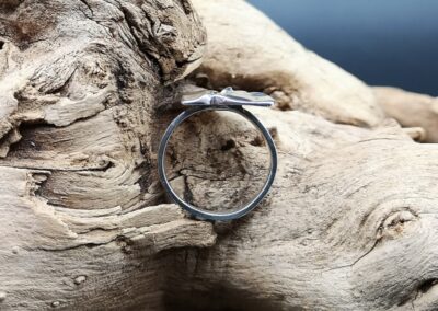 Feinsilber, Silber, Selbstgemacht, Waldviertel, Ring, Gold