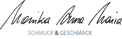 Glasschmuck, Feinsilber, Handarbeit, Waldviertel, Kunsthandwerk, Logo